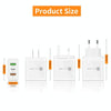 45W PD3.0 + 2 x QC3.0 USB Multi Port Quick Charger, EU Plug(Black)