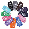 4 Pairs Anti-slip Dotted Rubber Trampoline Socks Toddler Socks For Children 1-5 Years Old(Orange Red)