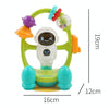 MoFun 503-14 Astronauts Handbell Music Early Education Infants Toy(Orange)