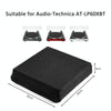 For Audio-Technica AT-LP60XBT Flannel Dust Cover Vinyl Record Player Elastic Band Case