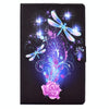 For Samsung Galaxy Tab A7 10.4 2020 Electric Pressed TPU Leather Tablet Case(Butterfly)