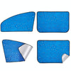 R-2938 Single-Layer Sun Protection Magnetic Car Curtain Vehicle Water Drop Sunshade(Blue Rear)