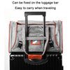 LDLC QS-012 Pet Carrier Bag, Breathable, Foldable, Grey, For Small Pets