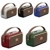 X7 Outdoor Portable Dual Speaker Wireless Bluetooth Retro Portable Speaker(White)