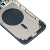 iPhone 12 Pro Max Back Housing Cover, Blue - SIM Tray & Lens