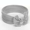 Cute Bowknot Infant Baby Girl Hairband Headwear Headbands(Gray#15)