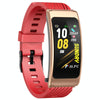 K20 1.14 inch Silicone Band Earphone Detachable Life Waterproof Smart Watch Support Bluetooth Call(Black Rose Gold)