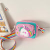 Children Shoulder Messenger Bag Cute Coin Backpack(Pink)
