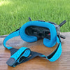 For DJI FPV Goggles V1  V2 Foam Padding Eye Mask Headband Accessories,Spec: Grey Eye Pad