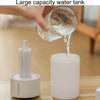 USB Colorful Cup Humidifier Home Car Ambient Light Desktop Air Purifier(Green)