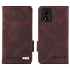 For Alcatel 1B 2022 Magnetic Clasp Leather Phone Case(Brown)