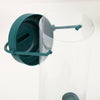 Squirrel-Proof Hanging Bird Feeder - Clear, Automatic & Durable