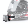 Helmet Mount with J-Hook Buckle  for GoPro, Insta360, DJI and Other Action Cameras (Black)