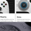8BitDo Wireless 2.4G Gaming Controller With Charging Dock For PC / Windows 10 / 11 / Steam Deck(Black)