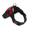 Dog Walking Chest Strap Harness - Red, Large (21-26" Neck)