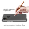 For Xiaomi Redmi 10A Scratchproof TPU + Acrylic Protective Phone Case(Black)