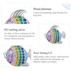 S925 Sterling Silver Colorful Fish Beads DIY Bracelet Necklace Accessories