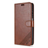 For Samsung Galaxy A15 AZNS Sheepskin Texture Flip Leather Phone Case(Brown)