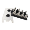 CP-3156 M8 RV Modified Yacht Double-row 4-way Busbar with Dust Cover