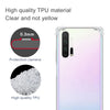 For Huawei Nova 6 (4G/5G) Four-Corner Anti-Drop Ultra-Thin Transparent TPU Phone Case(Transparent)