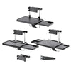 SD-1508D Car Dining Table Rear Foldable Storage Rack Computer Stand