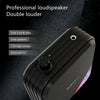 Rolton K600  7.4V Bluetooth Wireless Audio Speaker Megaphone Voice Amplifier With Transmitter(Black)