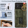 For Asus ROG Phone 8 Pro Wristband Leather Back Phone Case(Green)