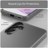For Samsung Galaxy A35 5G Frosted Translucent TPU Hybrid PC Full Coverage Phone Case(Black)