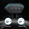 X6 Helmet Bluetooth Headset Wireless Waterproof Moto Handsfree Stereo Headphone(Soft Line Wheat)