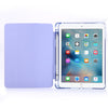 For iPad 9.7 (2018) & (2017) Airbag Horizontal Flip Leather Case with Three-fold Holder & Pen Holder(Mint Green)