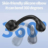 M10 IPX5 Waterproof Ear Clip Bluetooth Earphones, Style: Single Green
