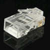 100pcs /Pack RJ45 Connector Modular Plug, Gold: 3u