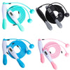 Sport Electronic Counting Wire Skipping Rope, Style: Cordless Ball+Wired Wire Rope (Gray)