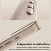 For iPhone 15 Pro Wave Texture Liquid Silicone Titanium MagSafe Phone Case(Black)