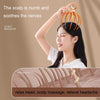 D18 Head Massager Relax Scalp Meridian Massager, Style: 12 Claw (Pink)