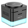 BOROFONE BQ34 15W 3 in 1 Foldable Magnetic Wireless Fast Charger(Black)