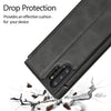 For Samsung Galaxy Note10+ Knight Magnetic Suction Leather Phone Case(Black)