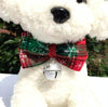 Pet Christmas Hat & Bow Tie Set - Dog/Cat Holiday Accessory