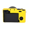 For Sony ILCE-7CM2 / A7C II / A7CR Glossy Soft Silicone Protective Case(Yellow)