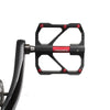 1 Pair PROMEND Mountain Bike Road Bike Bicycle Aluminum Pedals(PD-R87 Black)