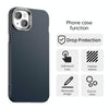 For iPhone 14 Carbon Fiber Series IMD Phone Case(Blue)