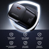 JOYROOM TCF07 30W USB-C / Type-C Fast Charger, Plug:UK Plug(Black)