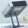 G69 Heat Dissipation Rotatable Notebook Desktop Stand Aluminum Alloy Foldable Laptop Bracket(Silver)