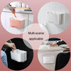 Foldable Car Bin Dual-Use Dustbin Organizer For Home And Car(Light Blue)