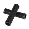 BaseCamp BC-607 1 Pair Bicycle MTB Bike Lock-on Rubber Handlebar Grips (Black)