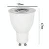 GU10 8W SMD 2835 16 LEDs 6000-6500K High Brightness No Flicker Lamp Cup Energy-saving Spotlight, AC 90-265V(White Light)