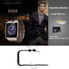 DZ09 1.56 inch Screen Bluetooth 3.0 Android 4.1 OS Above Smart Watch Phone with Bluetooth Call & Call Reminder & Sleep Monitor & Pedometer & Sedentary Reminder & Calendar & SMS & Audio and Video Player & Anti-loss Function(White)
