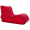 BB1803 Foldable Portable Inflatable Sofa Single Outdoor Inflatable Seat, Size: 100 x 80 x 70cm(Red Wine)