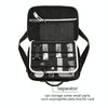 Portable Single Shoulder Storage Travel Carrying Cover Case Box with Baffle Separator for DJI Air 2S(Black + Black Liner)