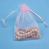 100 PCS Gift Bags Jewelry Organza Bag Wedding Birthday Party Drawable Pouches, Gift Bag Size:7X9cm(Army Green)
